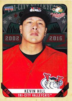 2016 Choice Tri-City ValleyCats #05 Kevin Hill Front