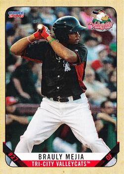 2016 Choice Tri-City ValleyCats #30 Brauly Mejia Front
