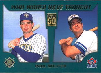 2001 Topps Traded & Rookies - Who Would Have Thought #WWHT17 Paul Molitor Front