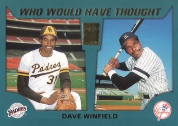 2001 Topps Traded & Rookies - Who Would Have Thought #WWHT11 Dave Winfield Front