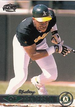1999 Pacific #312 Rickey Henderson Front