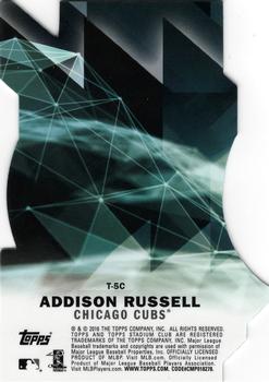 2016 Stadium Club - Triumvirates Luminescent #T-5C Addison Russell Back
