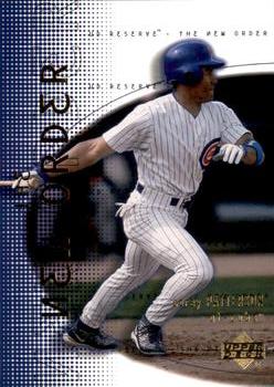 2001 UD Reserve - New Order #NO3 Corey Patterson  Front