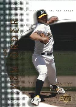 2001 UD Reserve - New Order #NO8 Barry Zito  Front