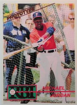 1991 RBI Magazine Prototype #1P Michael Jordan Front
