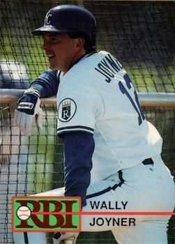 1992 RBI Magazine #45 Wally Joyner Front