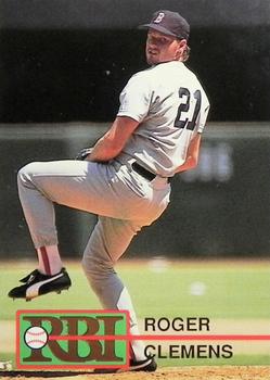 1992 RBI Magazine #41 Roger Clemens Front