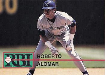 1992 RBI Magazine #53 Roberto Alomar Front