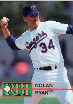 1992 RBI Magazine #SP1 Nolan Ryan Front