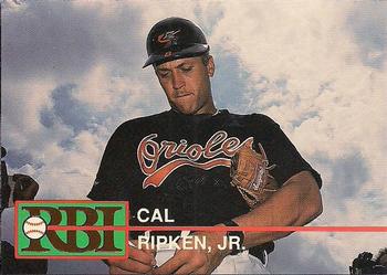 1992 RBI Magazine #17 Cal Ripken, Jr. Front