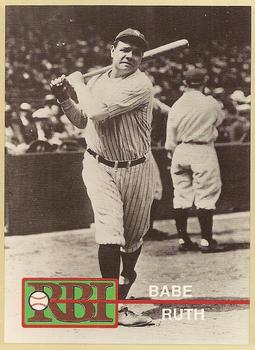 1992 RBI Magazine #36 Babe Ruth Front
