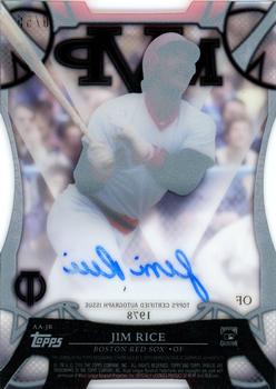 2016 Topps Tribute - Ageless Accolades Autographs #AA-JR Jim Rice Back