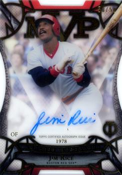 2016 Topps Tribute - Ageless Accolades Autographs #AA-JR Jim Rice Front