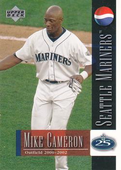 2002 Upper Deck Pepsi Seattle Mariners #2 Mike Cameron Front