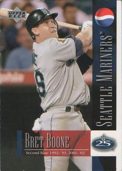2002 Upper Deck Pepsi Seattle Mariners #5 Bret Boone Front
