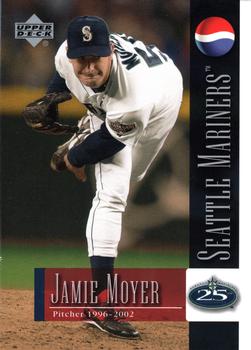 2002 Upper Deck Pepsi Seattle Mariners #8 Jamie Moyer Front