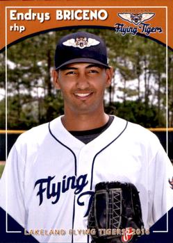 2016 Grandstand Lakeland Flying Tigers #NNO Endrys Briceno Front