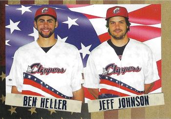 2016 Choice Columbus Clippers Military Appreciation #34 Ben Heller / Jeff Johnson Front