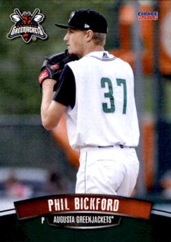 2016 Choice Augusta GreenJackets #04 Phil Bickford Front