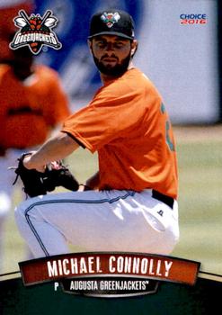 2016 Choice Augusta GreenJackets #06 Michael Connolly Front