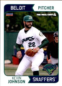 2016 Choice Beloit Snappers #18 Kevin Johnson Front