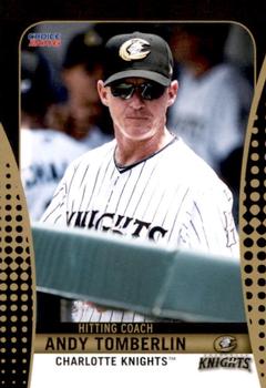 2016 Choice Charlotte Knights #26 Andy Tomberlin Front