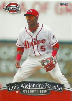 2016 Choice Greenville Drive #12 Luis Alejandro Basabe Front