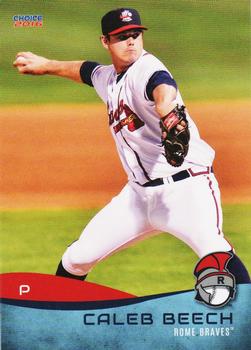 2016 Choice Rome Braves #02 Caleb Beech Front