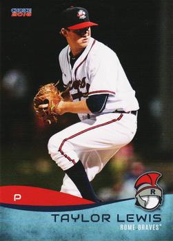 2016 Choice Rome Braves #15 Taylor Lewis Front