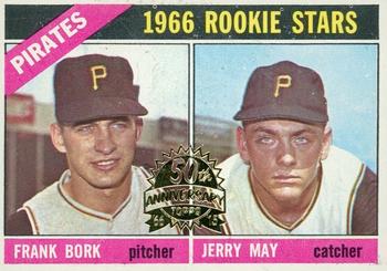 2015 Topps Heritage - 50th Anniversary Buybacks #123 Pirates Rookie Stars (Frank Bork / Jerry May) Front