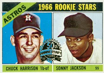 2015 Topps Heritage - 50th Anniversary Buybacks #244 Astros Rookies - Chuck Harrison / Sonny Jackson Front