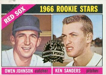 2015 Topps Heritage - 50th Anniversary Buybacks #356 Red Sox Rookies - Owen Johnson / Ken Sanders Front
