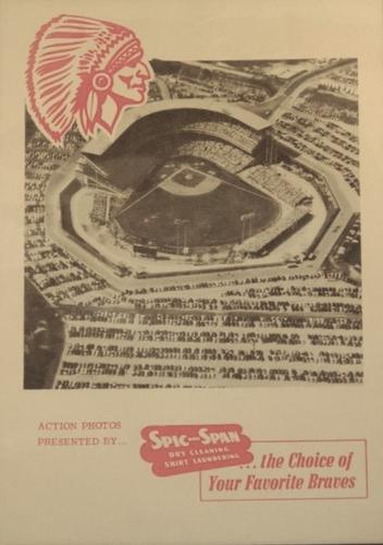 1953-57 Spic and Span Milwaukee Braves Photos 7x10 #NNO Milwaukee County Stadium Front