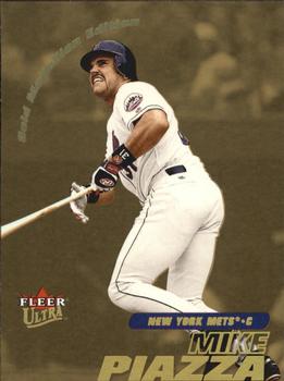 2001 Ultra - Gold Medallion #8G Mike Piazza  Front