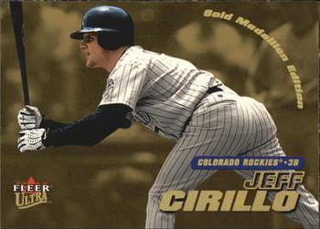 2001 Ultra - Gold Medallion #12G Jeff Cirillo  Front
