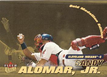 2001 Ultra - Gold Medallion #24G Sandy Alomar, Jr. Front