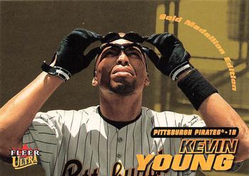 2001 Ultra - Gold Medallion #53G Kevin Young  Front