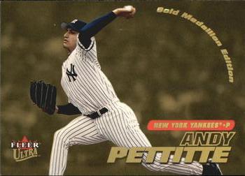 2001 Ultra - Gold Medallion #81G Andy Pettitte  Front