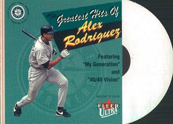 2001 Ultra - Greatest Hits #2GH Alex Rodriguez Front