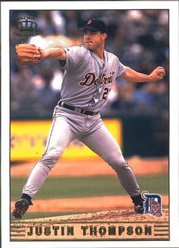 1999 Pacific Crown Collection #110 Justin Thompson Front