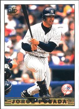 1999 Pacific Crown Collection #195 Jorge Posada Front