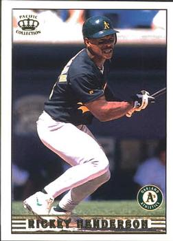 1999 Pacific Crown Collection #204 Rickey Henderson Front