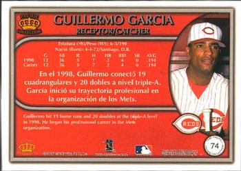 1999 Pacific Crown Collection #74 Guillermo Garcia Back