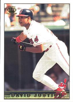 1999 Pacific Crown Collection #86 David Justice Front