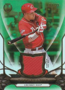 2016 Topps Tribute - Tribute Relics Green #TR-TD Todd Frazier Front