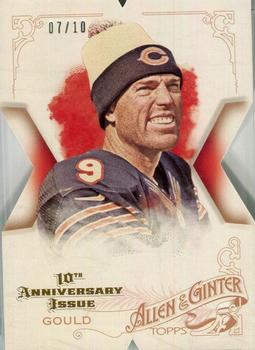 2015 Topps Allen & Ginter - National Die Cut Exclusives 10th Anniversary #AGX-94 Robbie Gould Front