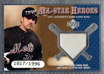 2001 Upper Deck - All-Star Heroes #ASH-MP Mike Piazza Front
