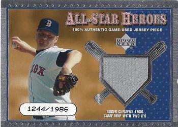 2001 Upper Deck - All-Star Heroes #ASH-RC Roger Clemens Front