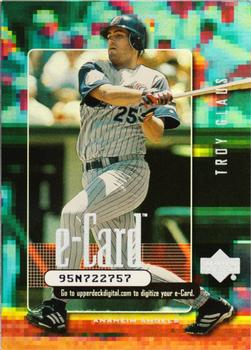 2001 Upper Deck - e-Cards #E5 Troy Glaus Front