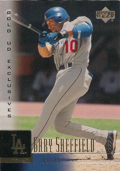 2001 Upper Deck - Gold UD Exclusives #194 Gary Sheffield  Front